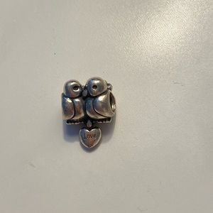 Pandora Bird love you charm